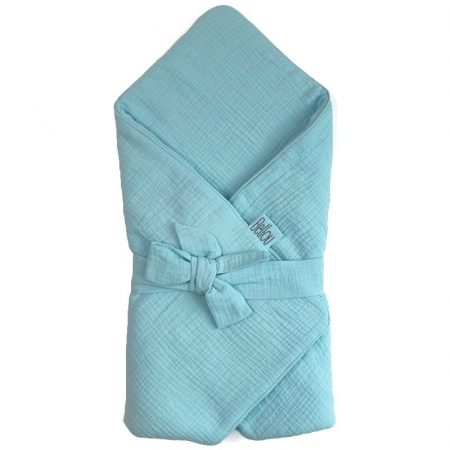 Letní zavinovačka Bellou Simple Turquoise