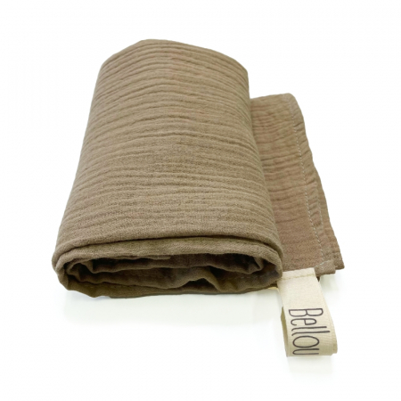 Plena Muslin 70x70 Taupe