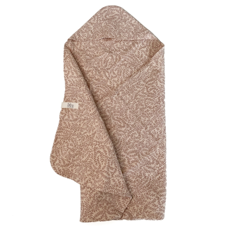 Lehká osuška Light Beige Leaves