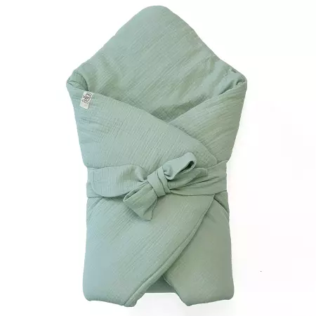 Letní zavinovačka Bellou Muslin Mint