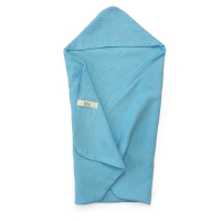 Lehká osuška Simple Turquoise Muslin