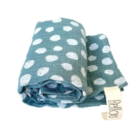 Plena Muslin 70x70 Mint Dots